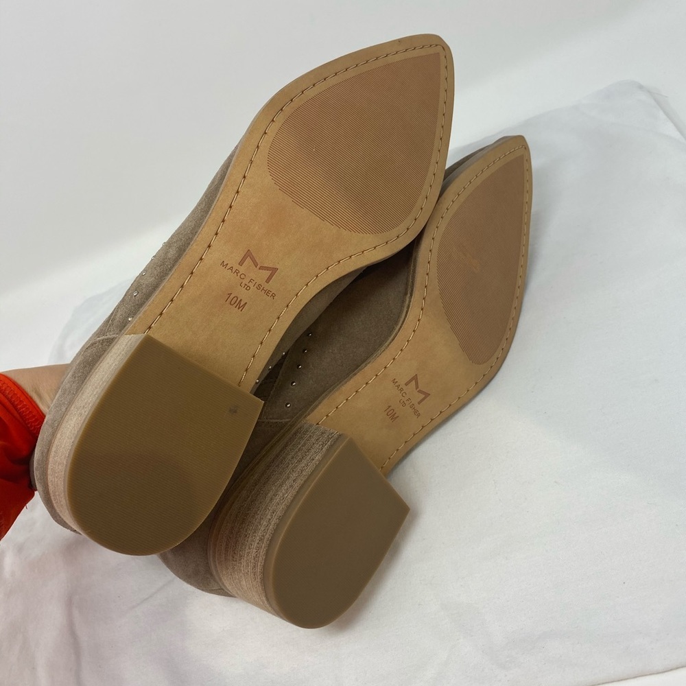 MARC FISHER*Yami Chelsea Boots*Natural Suede**$210 - Picture 8 of 8